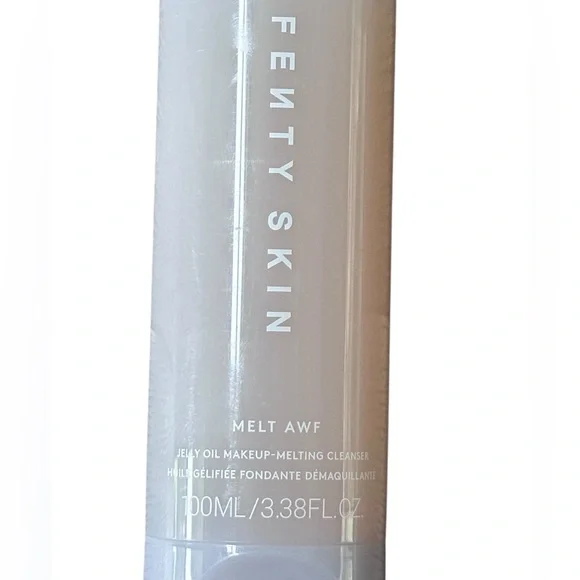 FENTY SKIN Rihanna Melt Awf Jelly Oil Makeup-Melting Cleanser NEW 100 mL 3.38 oz - Picture 3 of 3